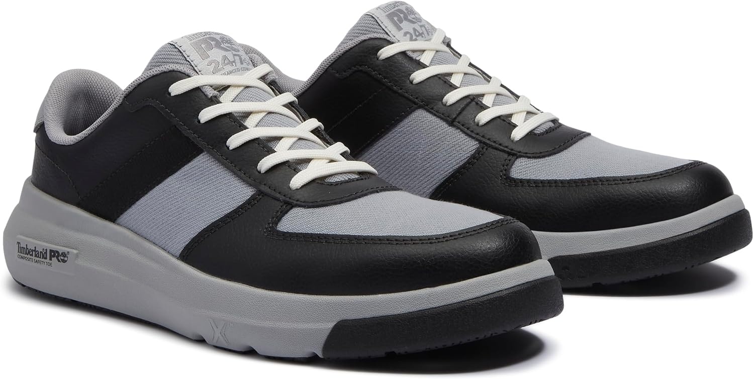 Timberland PRO Bridgeport Composite Safety Toe(Black Leather)