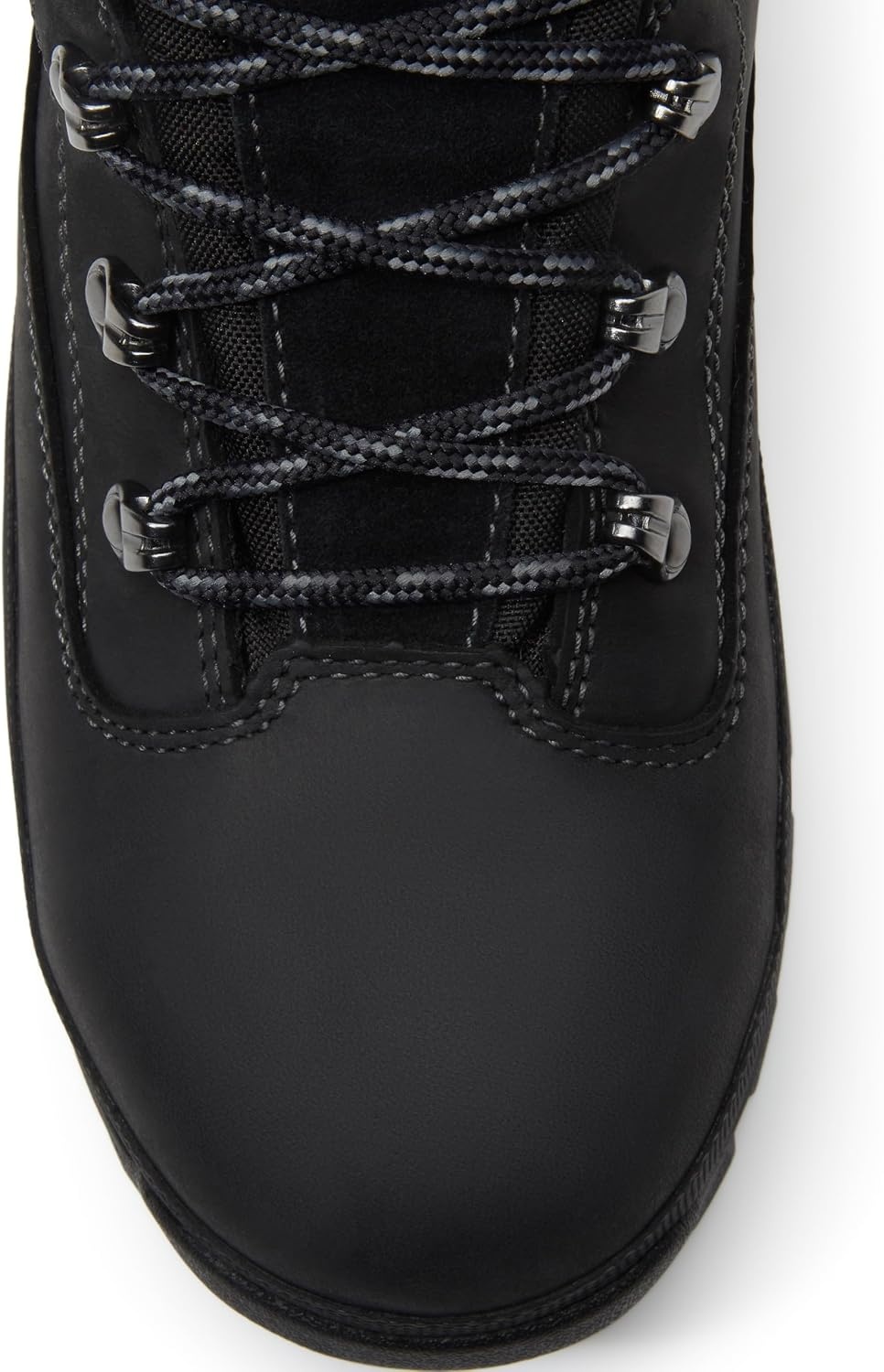 Timberland PRO Men’s Euro Hiker Xt Mid Alloy Safety Toe Waterproof Industrial Hiker Work Boot(Black Full Grain)