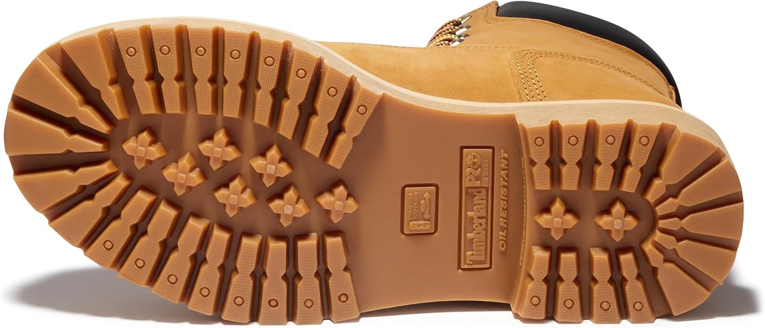 Timberland PRO Men’s 26011 Direct Attach 8″ Soft-Toe(Wheat V1)