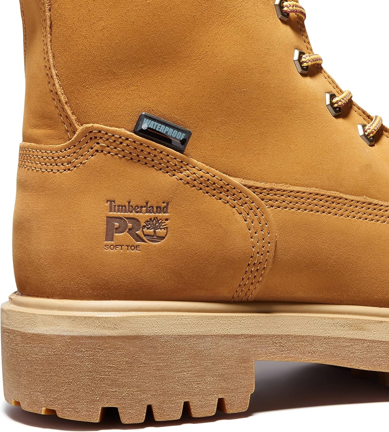 Timberland PRO Men’s 26011 Direct Attach 8″ Soft-Toe(Wheat V1)