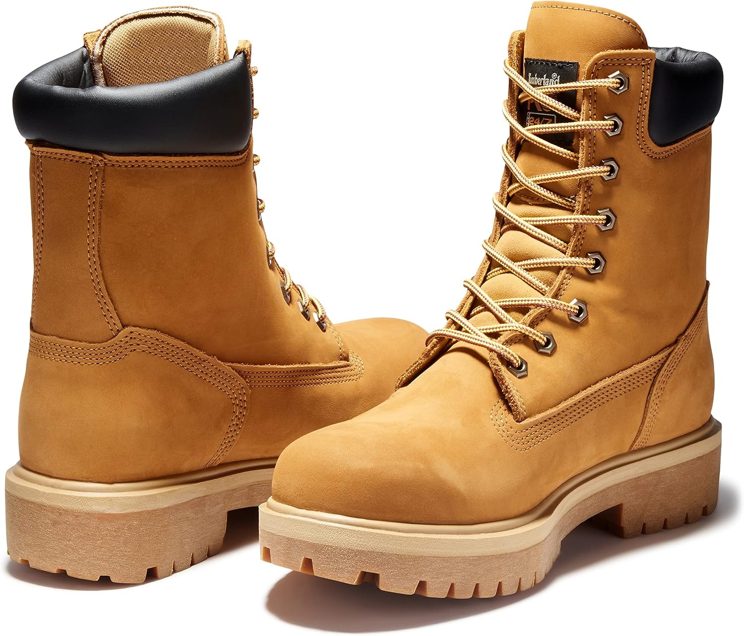 Timberland PRO Men’s 26011 Direct Attach 8″ Soft-Toe(Wheat V1)