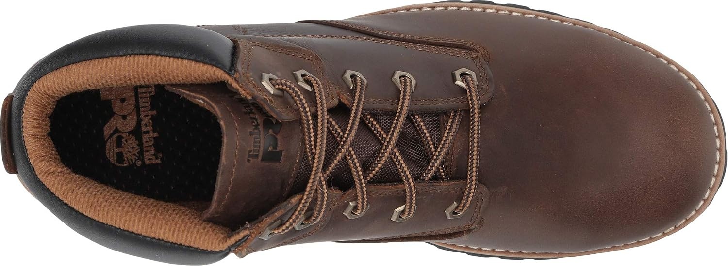 Timberland PRO Men’s Gritstone 6″ Steel Toe Industrial Boot, Brown, 10.5 M US