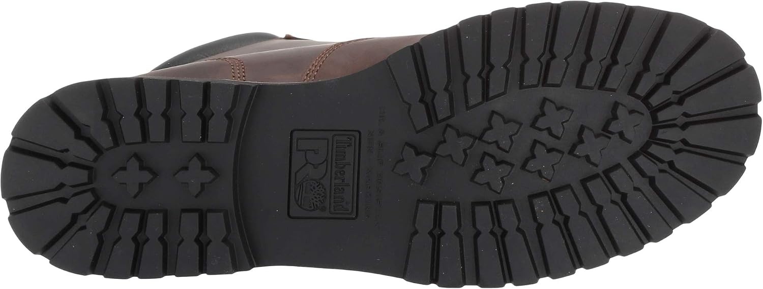 Timberland PRO Men’s Gritstone 6″ Steel Toe Industrial Boot, Brown, 10.5 M US