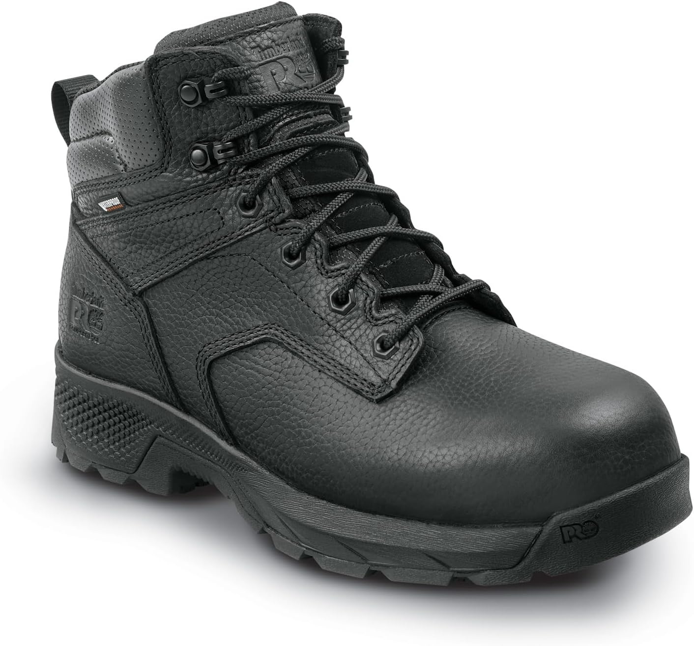 Timberland PRO Mens TiTAN EV MaxTRAX Comp Toe WP SRO Boot(Jet Black)