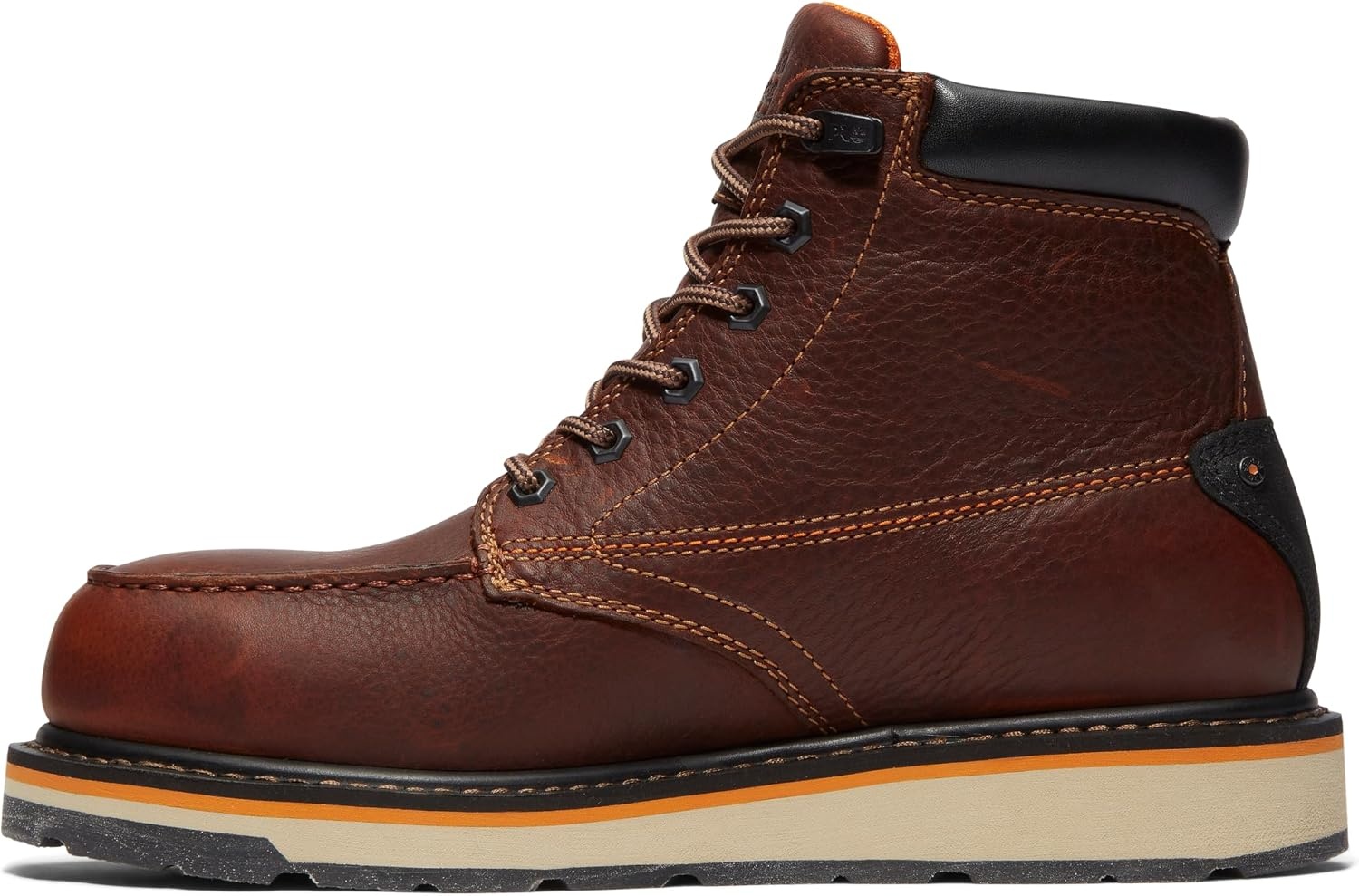 Timberland PRO mens Gridworks Wedge 6 Inch Alloy Safety Toe Waterproof Industrial Work Boot(Brown)