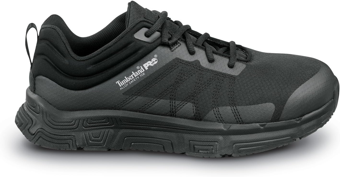 Timberland PRO Men’s XR-1 MaxTrax Alloy Toe Athletic(Jet Black)