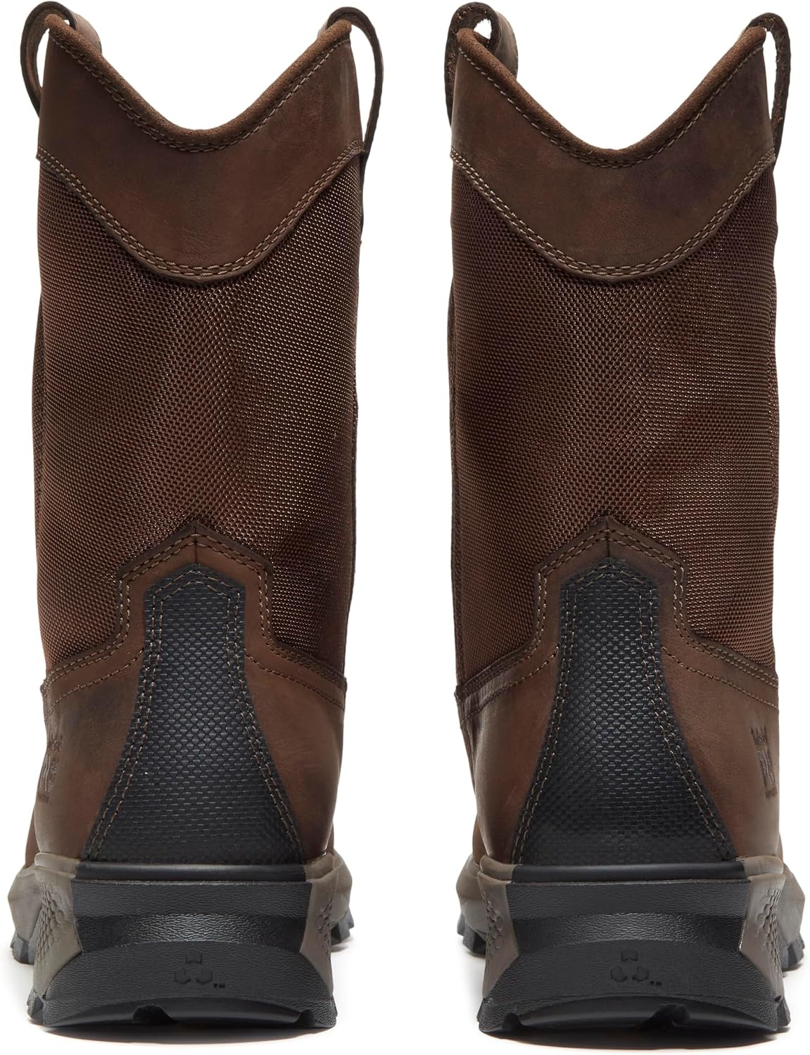 Timberland PRO Titan EV Pull-On Composite Safety Toe Industrial Work Boots(Dark Brown Full Grain)