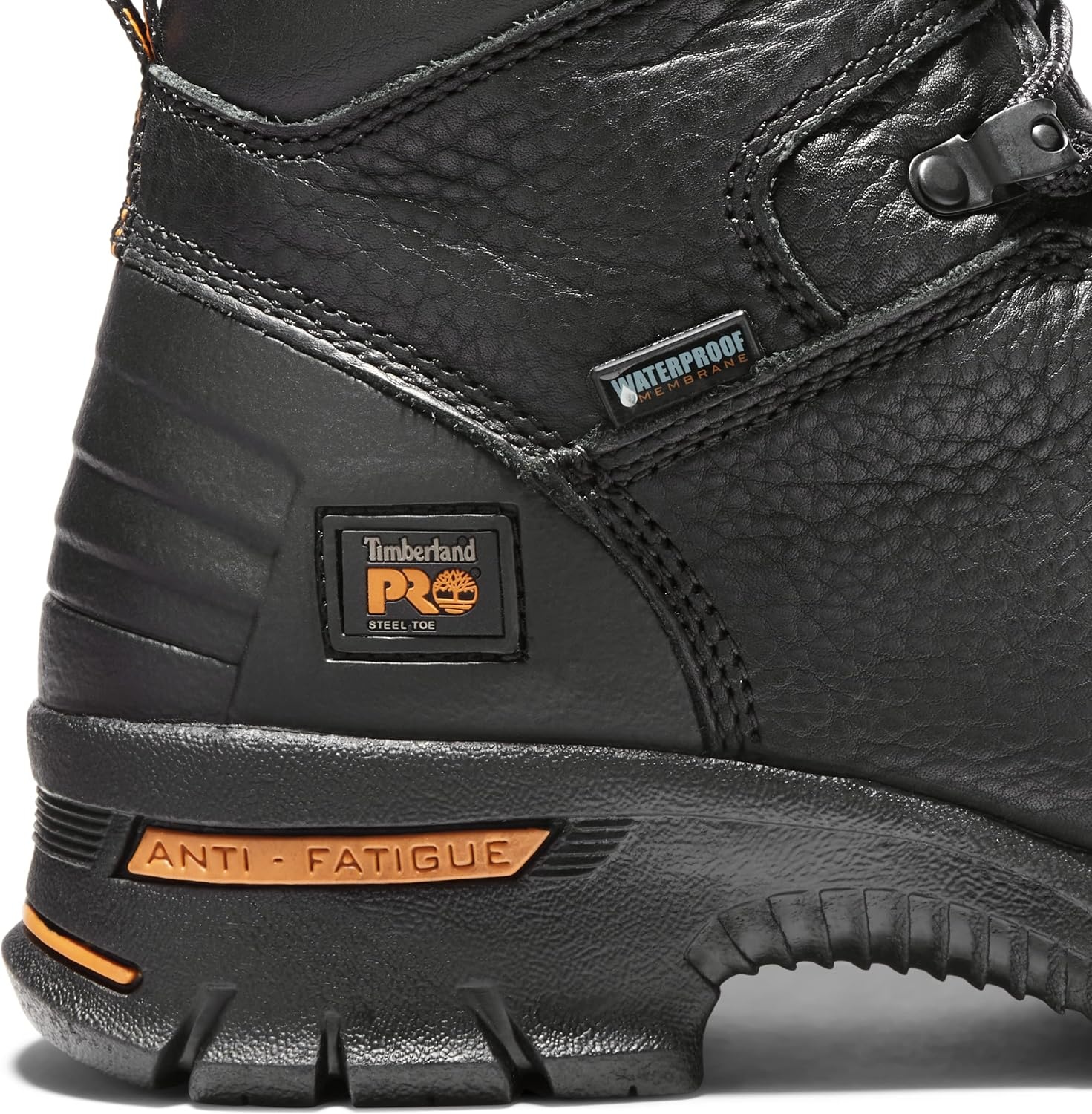 Timberland PRO Men’s Endurance 6 Inch Steel Safety Toe Puncture Resistant Waterproof Industrial Work Boot(Black)