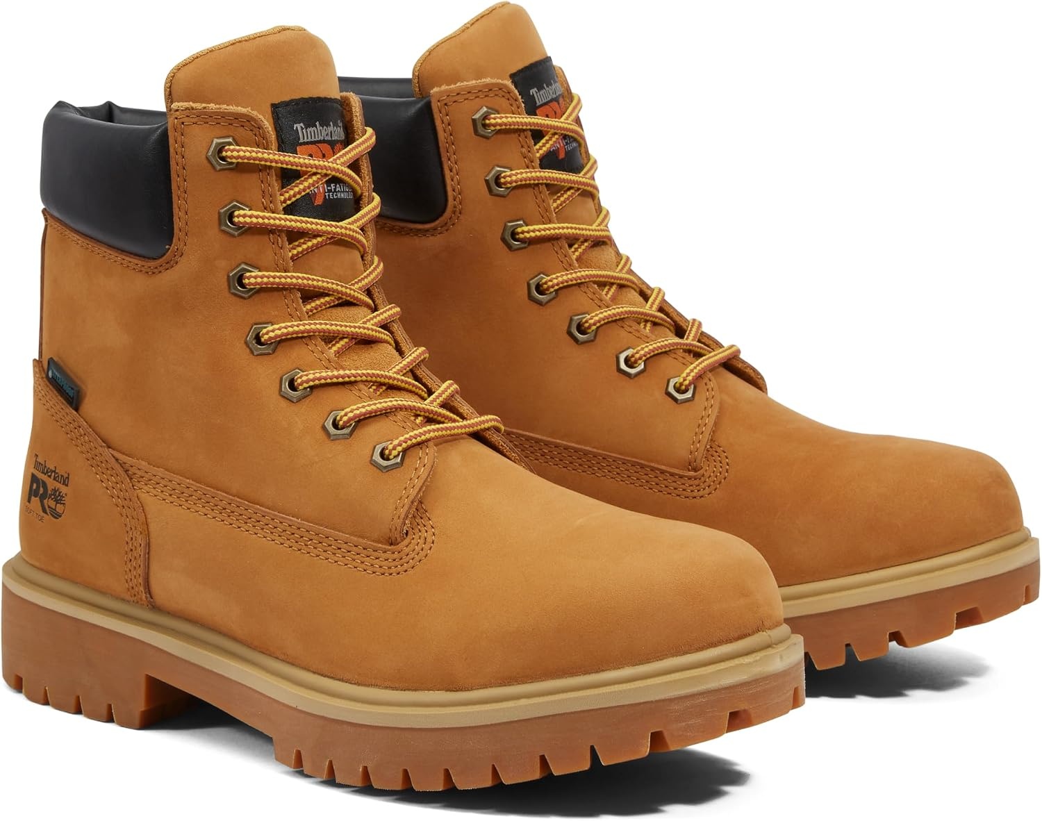 Timberland PRO mens Direct Attach 6 Inch Soft Toe Insulated Waterproof(Wheat-2024 New)