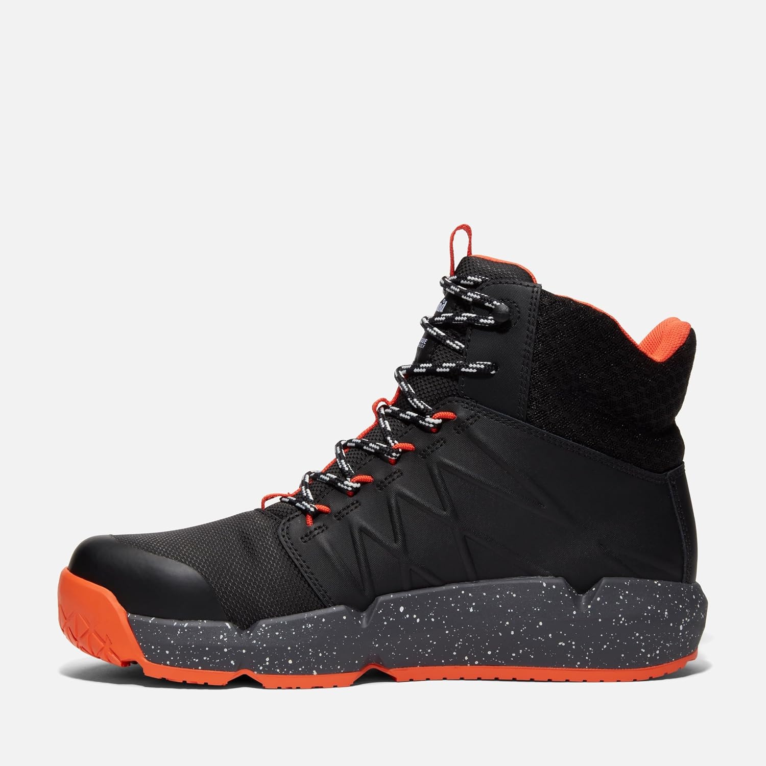 Timberland PRO Men’s Morphix 6″ Composite Safety Toe Waterproof(Black/Orange V1)
