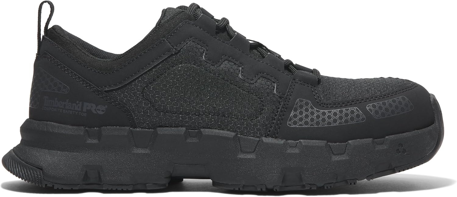 Timberland PRO Men’s Powertrain EV Composite Safety Toe Work Shoes(Black)