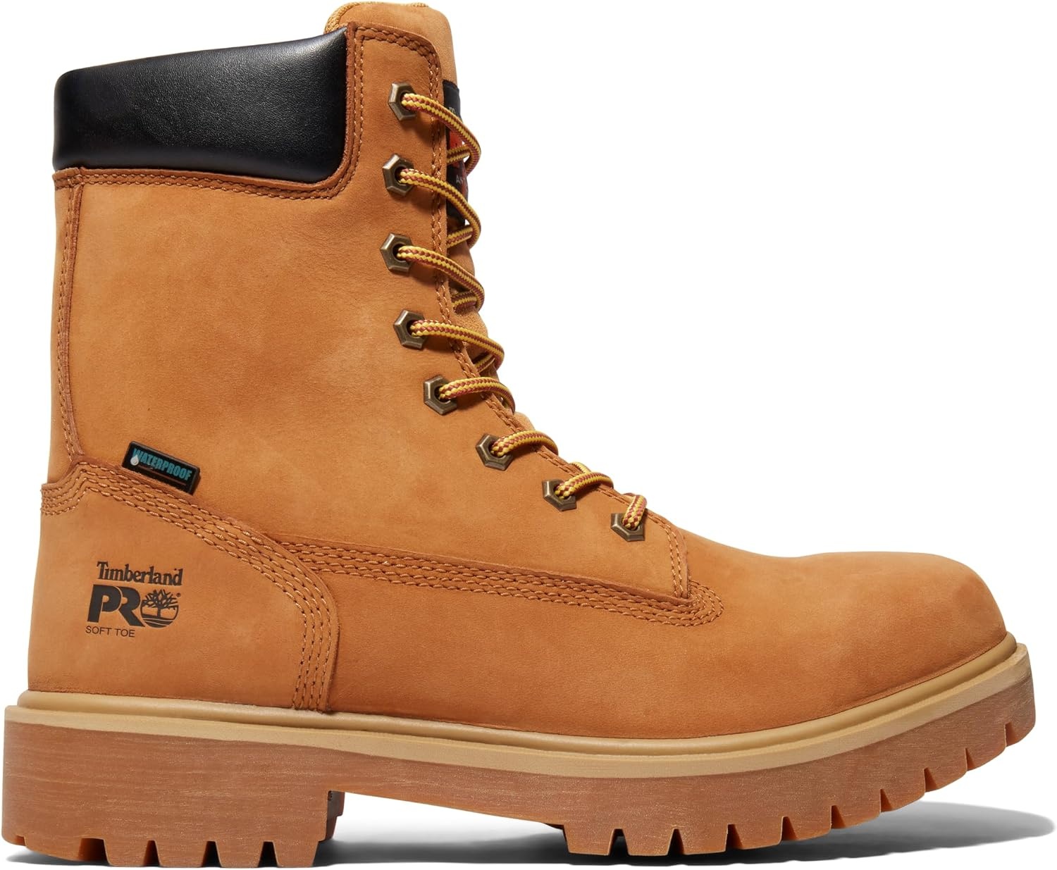 Timberland PRO Men’s 26011 Direct Attach 8″ Soft-Toe(Wheat-2024 New)