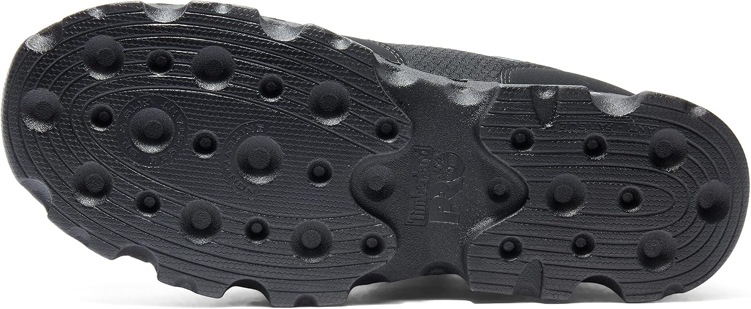 Timberland PRO Men’s Powertrain Alloy Toe ESD Industrial Shoe(Black Synthetic)