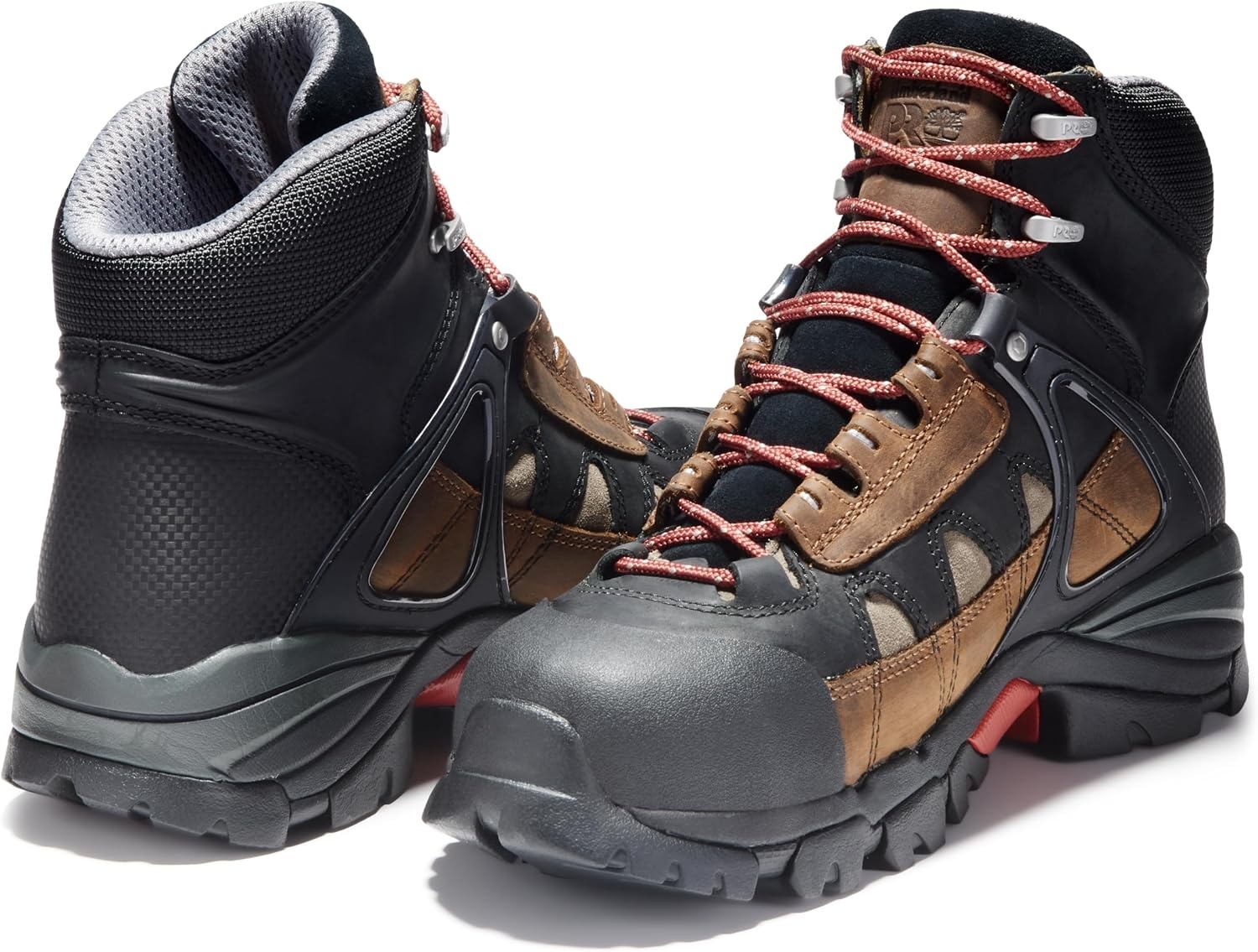 Timberland PRO Men’s Hyperion Waterproof XL Steel-Toe Work Boot(Brown)