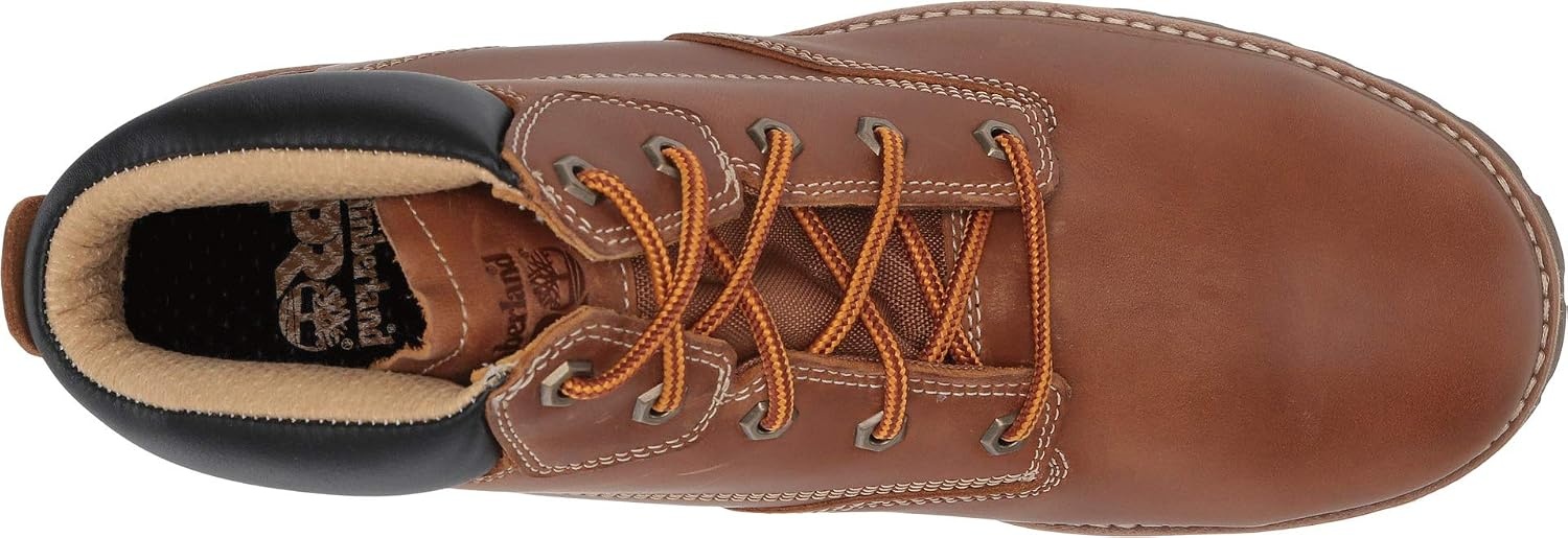 Timberland PRO Men’s Gritstone 6 Inch Steel Safety Toe Industrial Work Boot(Wheat V1)