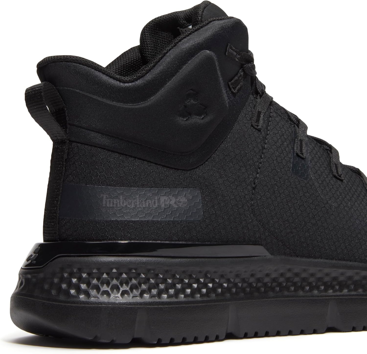 Timberland PRO Men’s Intercept Mid Steel Safety Toe Shoes(Black V1)