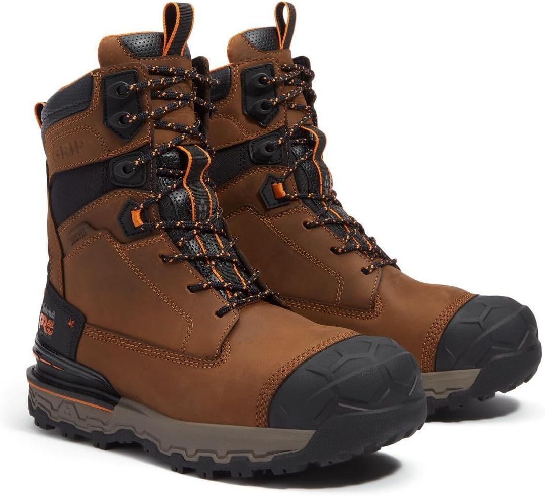 Timberland PRO Boondock Ultralight 8″ Composite Safety Toe Waterproof(Light Brown V1)