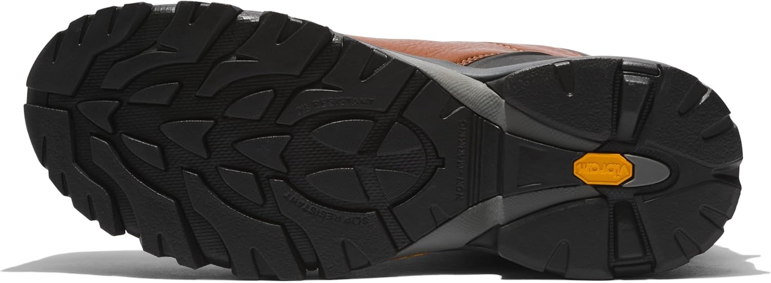 Timberland PRO Men’s Heritage Hyperion 6 Inch Composite Safety Toe Waterproof Industrial Hiker Work Boot(Brown)