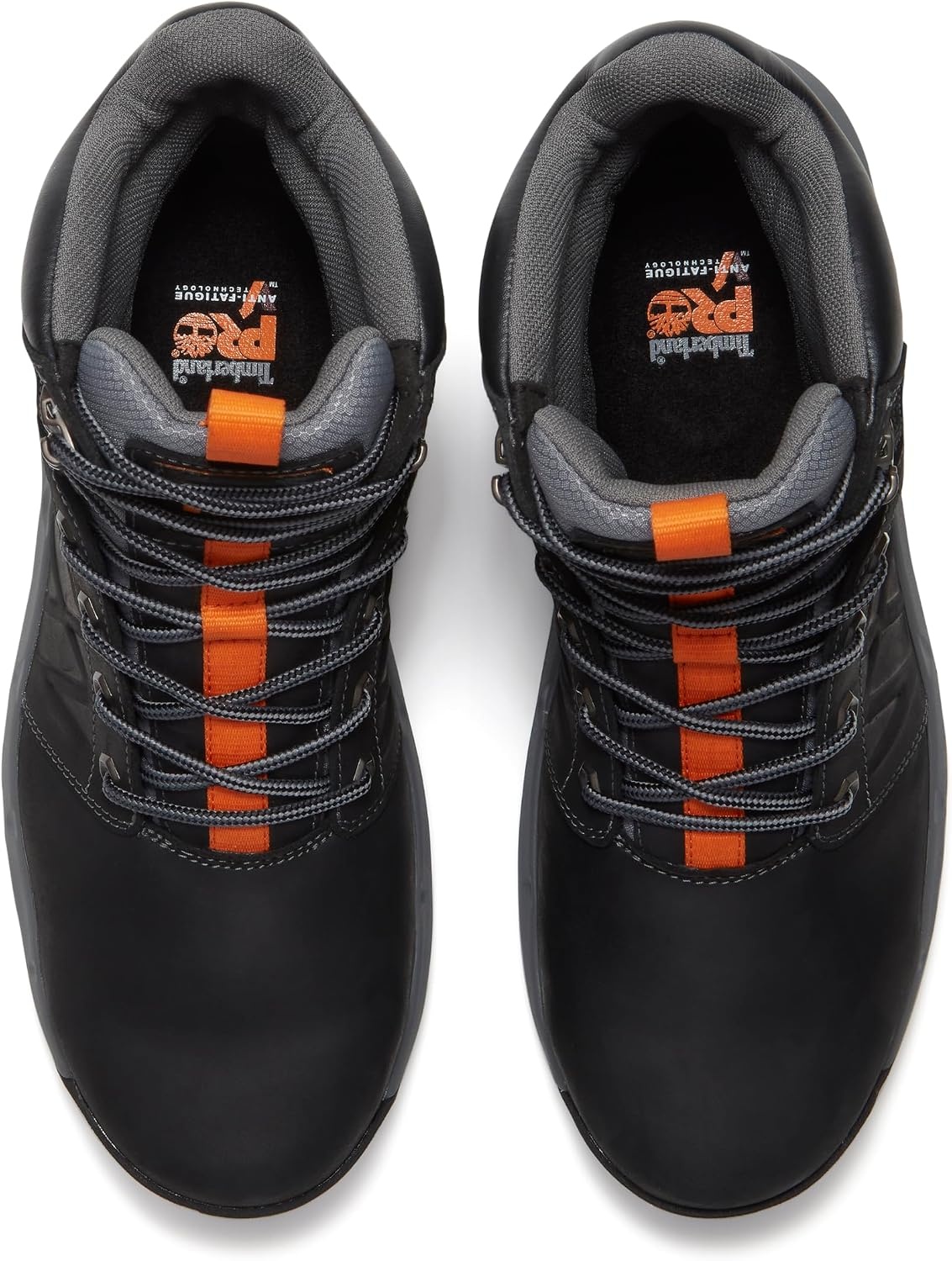 Timberland PRO Men’s Morphix 6 Inch Composite Safety Toe Waterproof Gripmax Slip Resistant Work Boot(Black Leather)