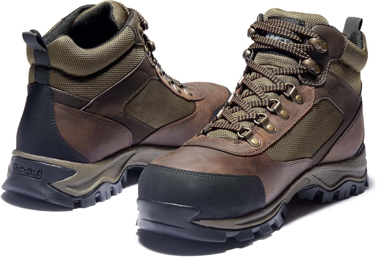 Timberland PRO mens Keele Ridge Steel Safety Toe Waterproof Industrial Hiking(Brown-2024 New)