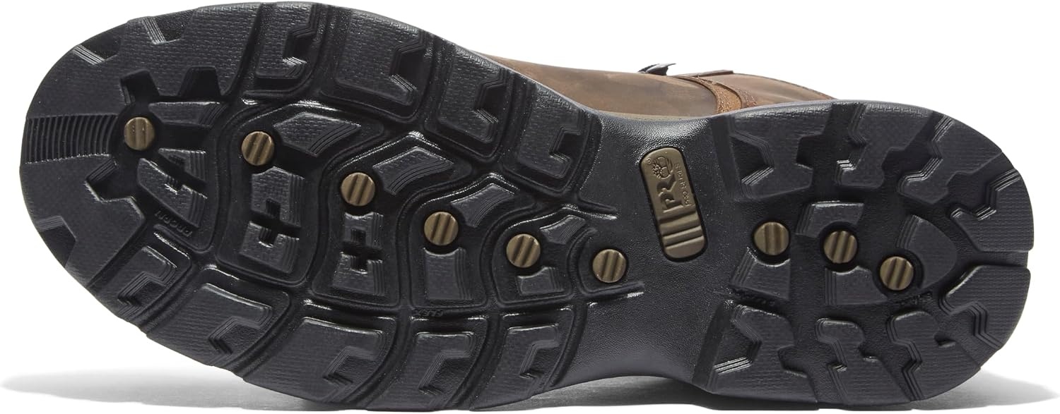Timberland PRO mens Flume Work Steel Safety Toe Waterproof(Brown-2024 New)