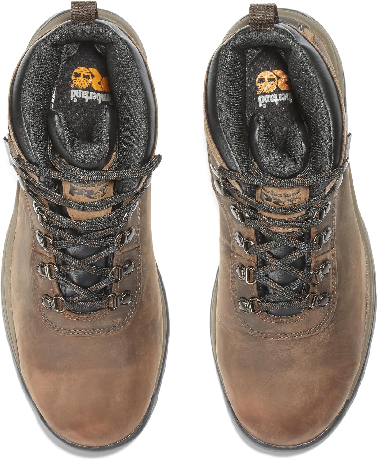 Timberland PRO mens Flume Work Steel Safety Toe Waterproof(Brown-2024 New)