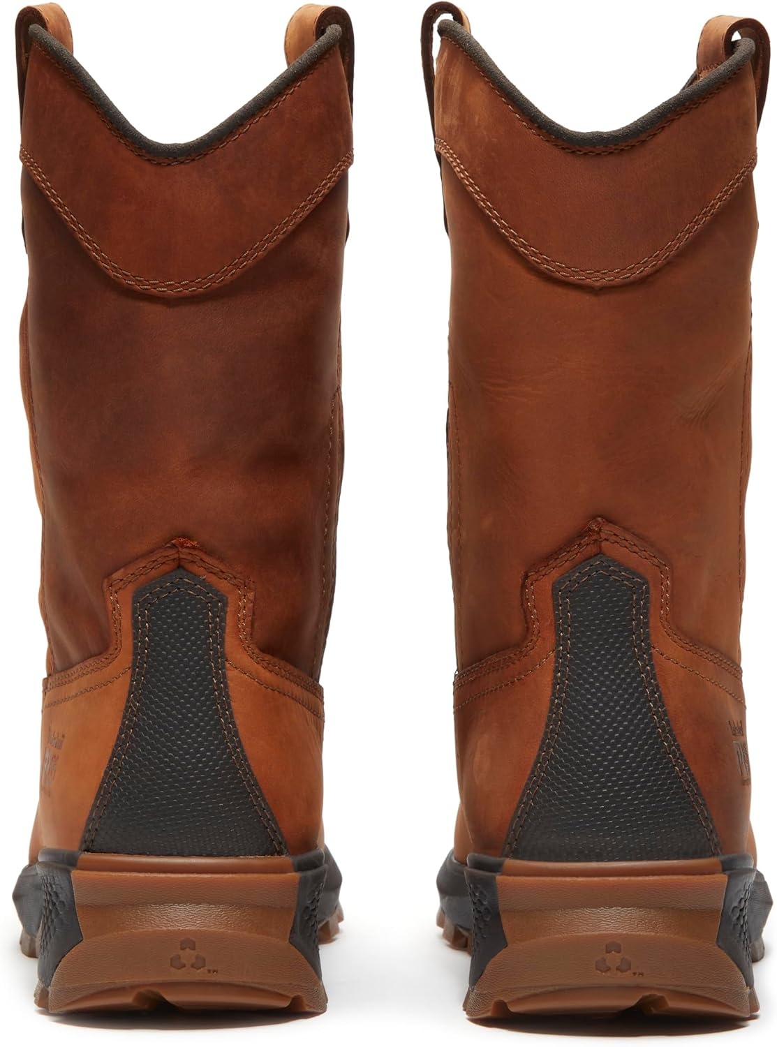 Timberland PRO Titan EV Pull-On Composite Safety Toe Industrial Work Boots(Medium Brown Full Grain)