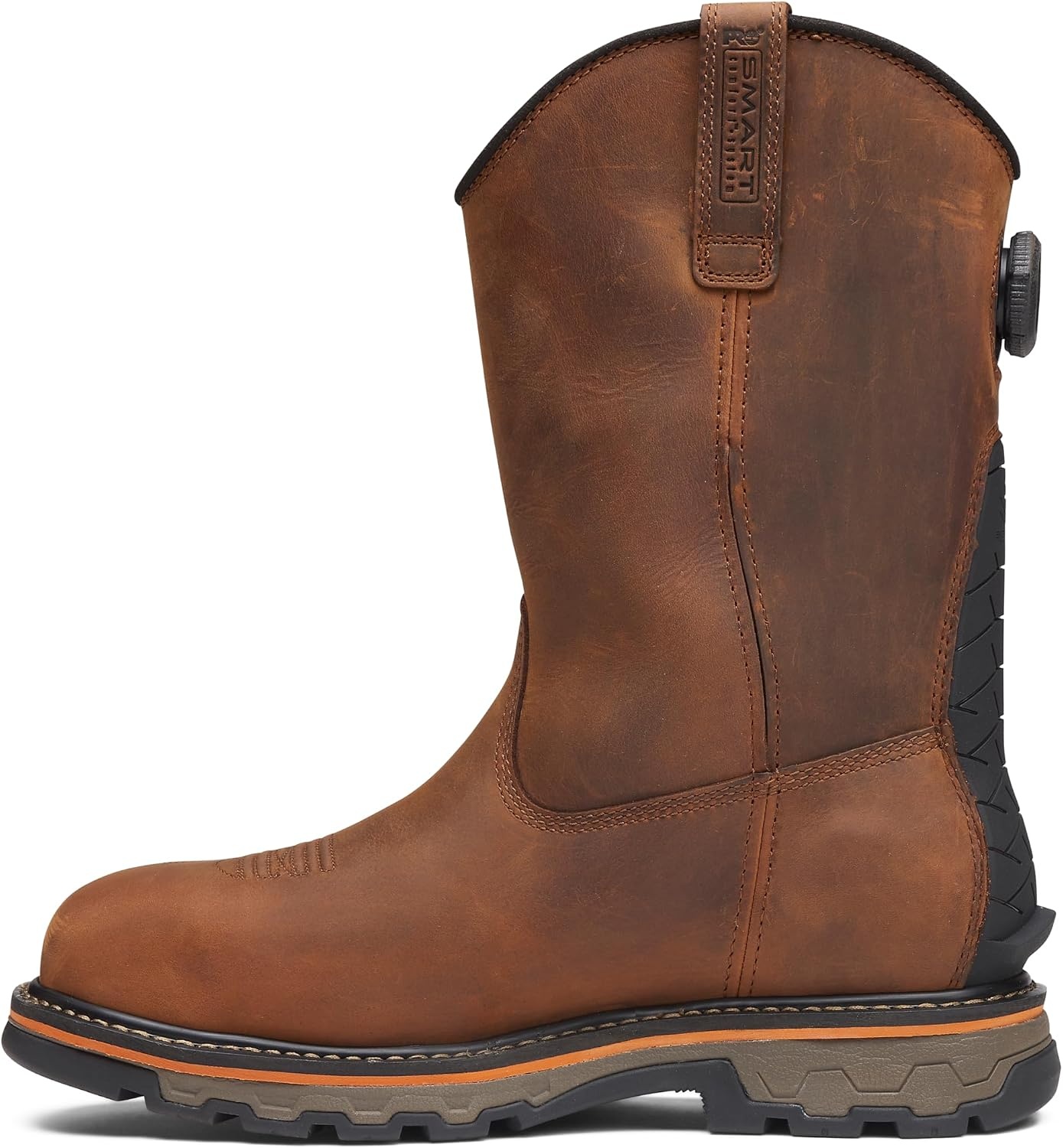 Timberland PRO Mens Medium Brown BOA True Grit Comp Toe WP SR Boot(Earth Bandit Brown V1)