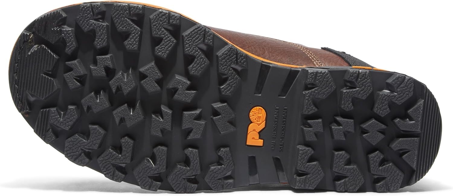 Timberland PRO mens Boondock 6″ Composite Safety Toe Insulated Waterproof Industrial Work Boot(Brown-2024 New)