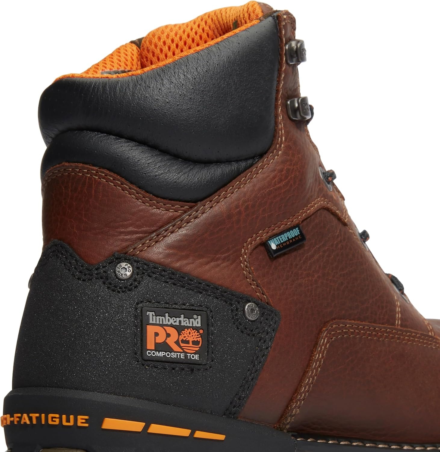 Timberland PRO mens Boondock 6″ Composite Safety Toe Insulated Waterproof Industrial Work Boot(Brown-2024 New)