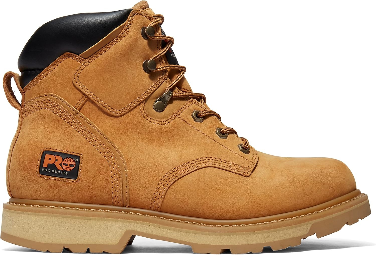 Timberland PRO Men’s Pit Boss 6 Inch Steel Safety Toe Industrial Work Boot(Wheat-2024 New)