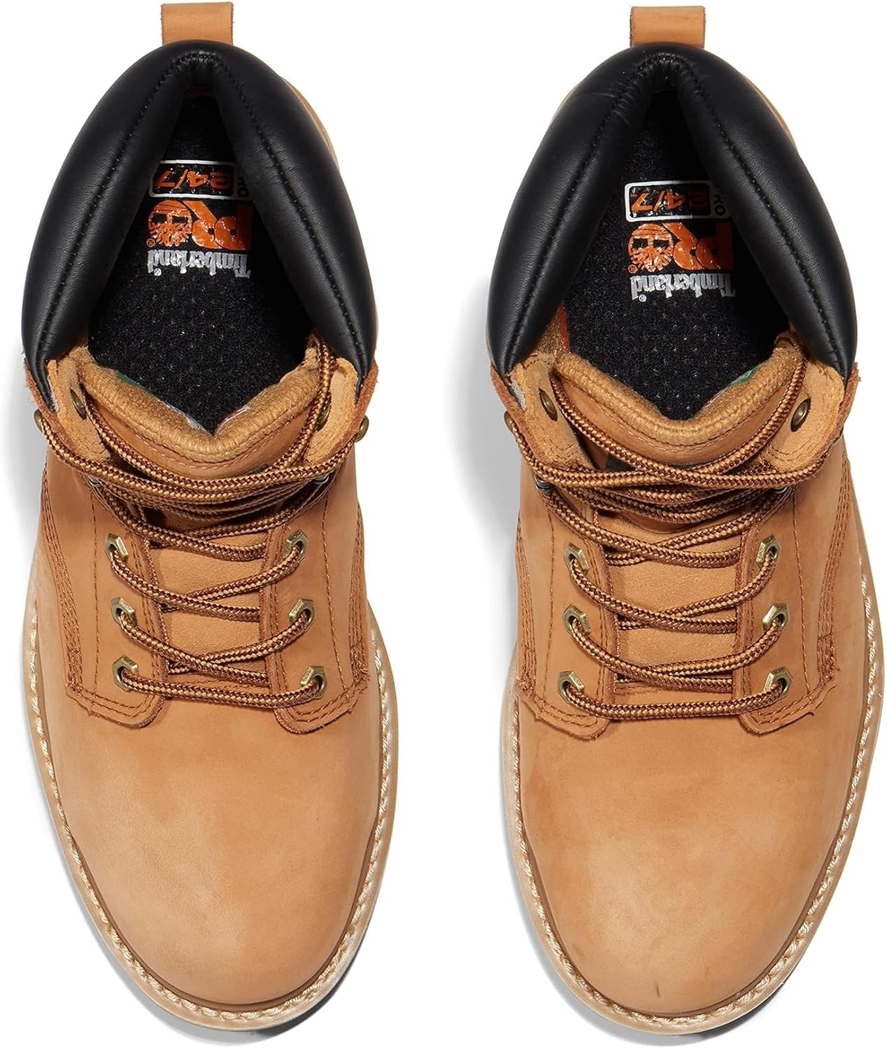 Timberland PRO Men’s Pit Boss 6 Inch Steel Safety Toe Industrial Work Boot(Wheat-2024 New)