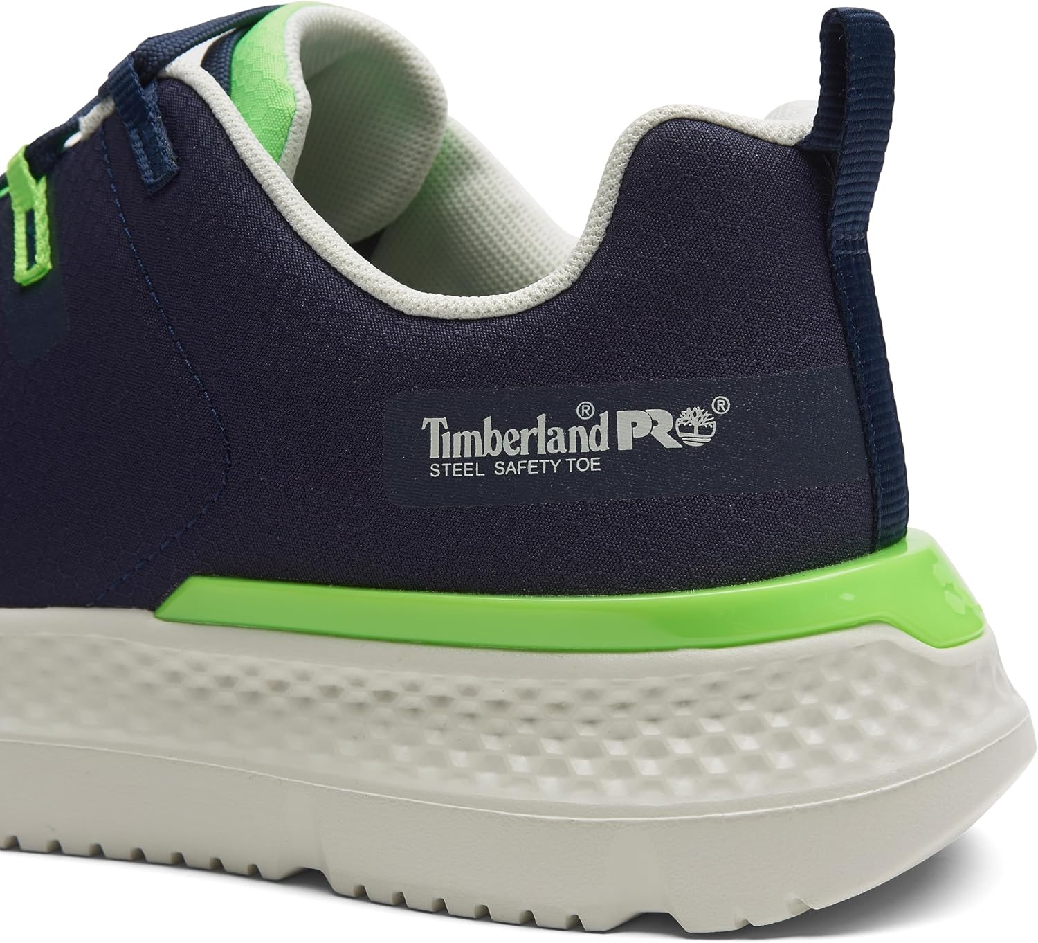 Timberland PRO Men’s Intercept Steel Safety Toe Industrial Athletic Work Shoe(Navy/Lime)