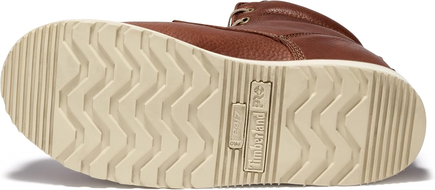 Timberland PRO Unisex Adult Pro Wedge 6 Inch Soft Toe Work Boots(Rust)
