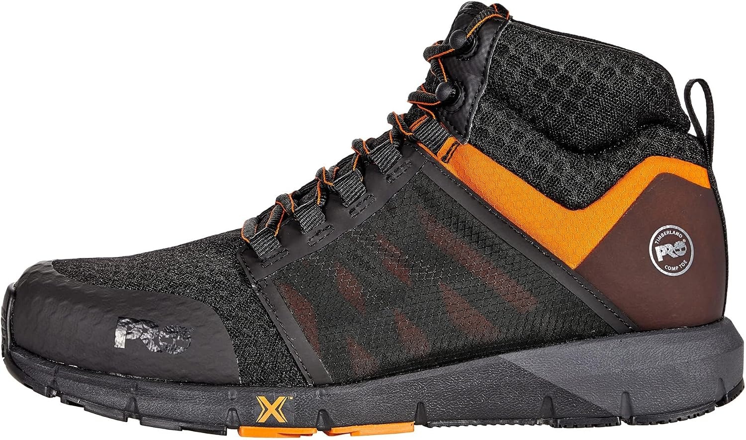 Timberland PRO Radius Mid Composite Safety Toe(Black/Orange V1)