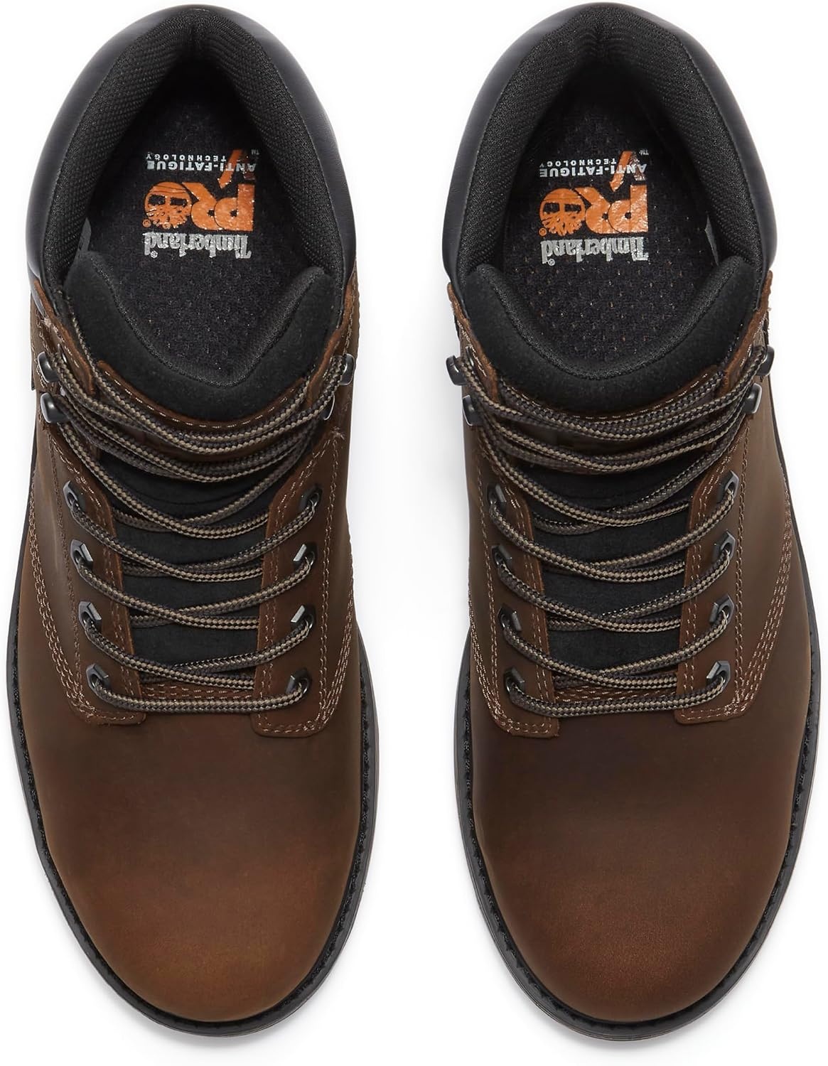 Timberland PRO Titan Tasker 6 Inch Alloy Safety Toe Waterproof Industrial Work Boots(Dark Brown Full Grain)