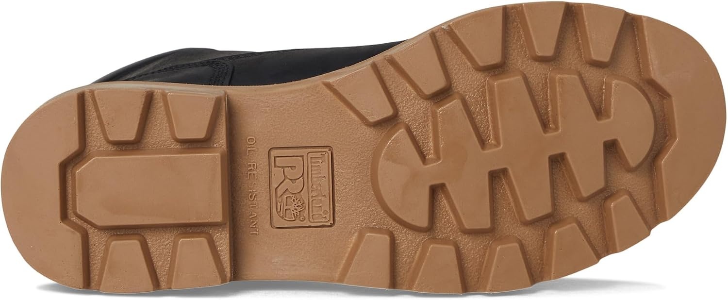 Timberland PRO unisex-adult Sawhorse 6 Inch Composite Safety Toe(Black/Gum)