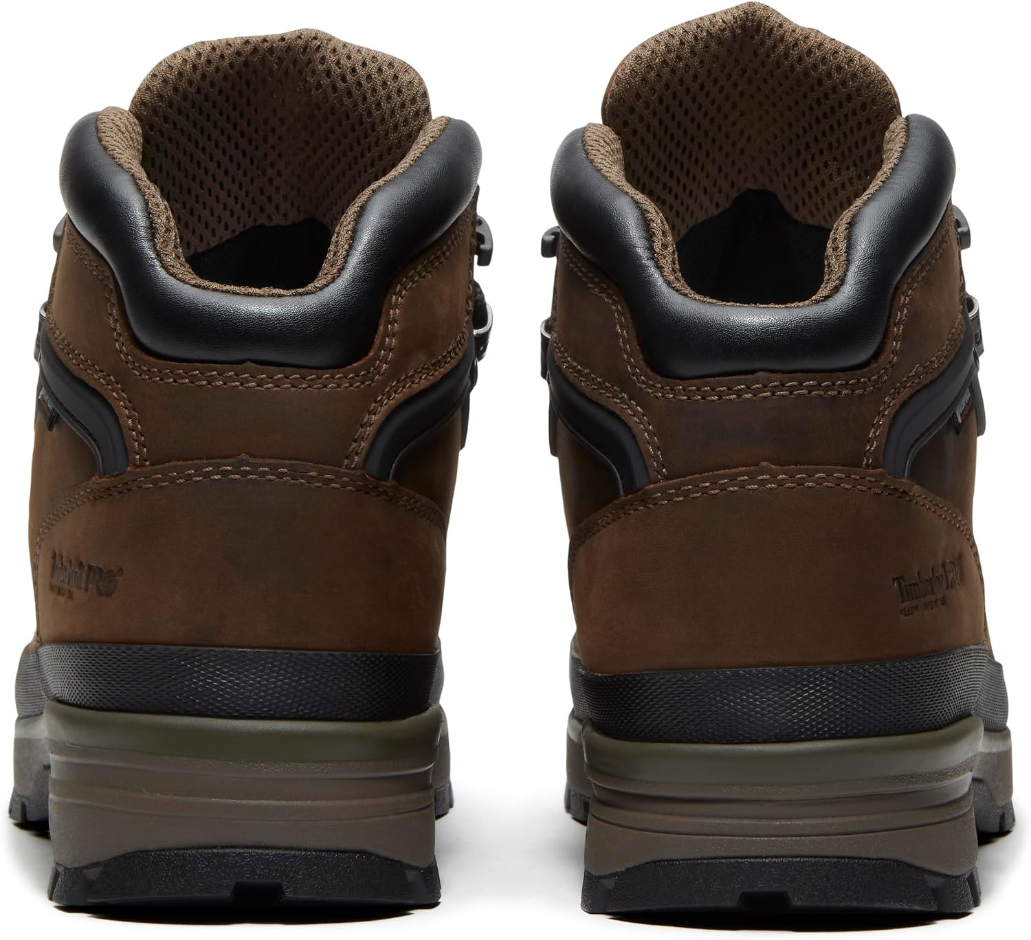 Timberland PRO Men’s Euro Hiker Xt Mid Alloy Safety Toe Waterproof Industrial Hiker Work Boot(Medium Brown Full Grain)