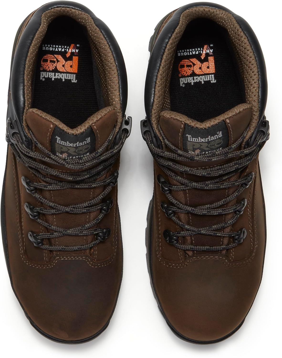 Timberland PRO Men’s Euro Hiker Xt Mid Alloy Safety Toe Waterproof Industrial Hiker Work Boot(Medium Brown Full Grain)
