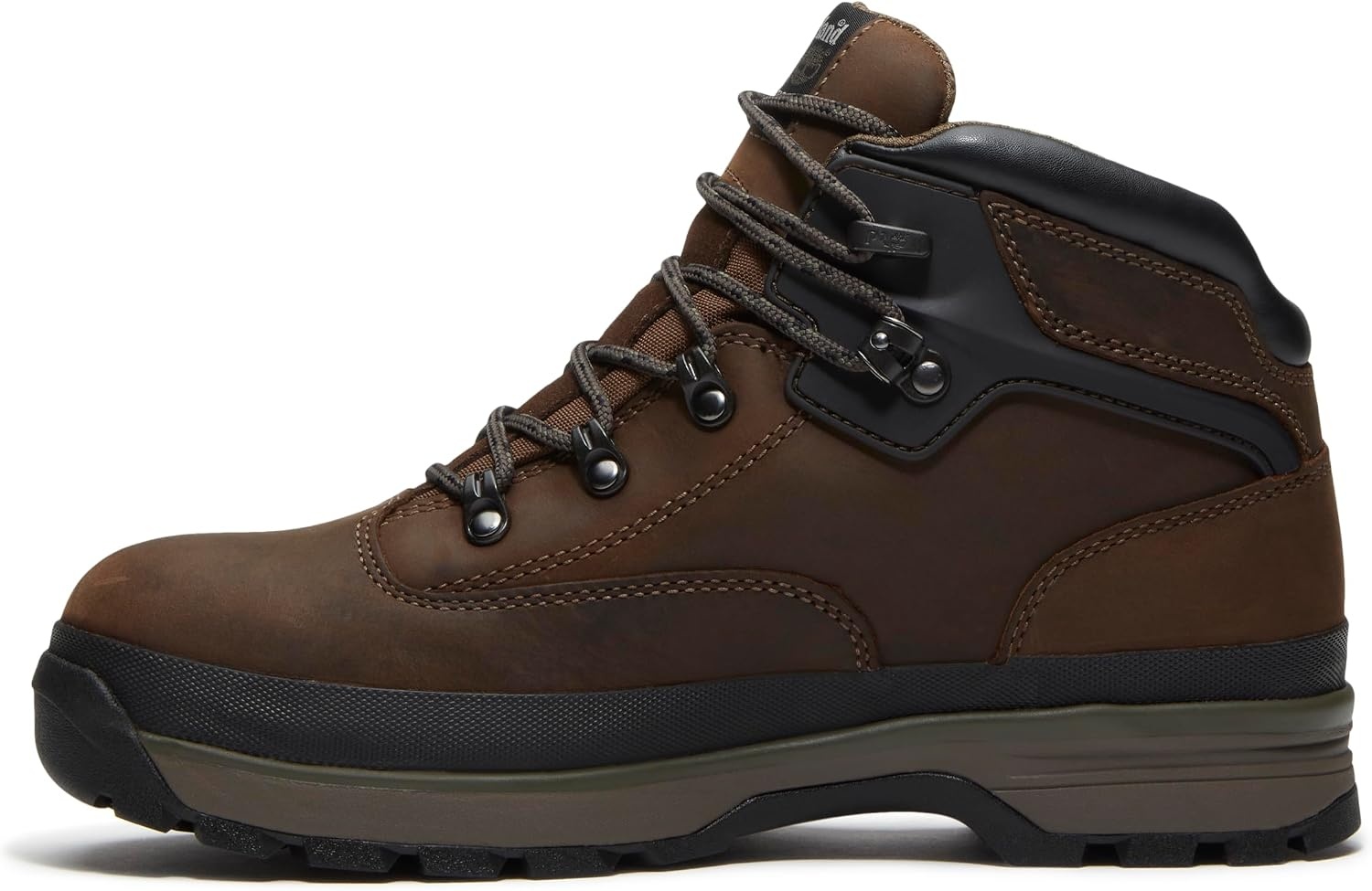 Timberland PRO Men’s Euro Hiker Xt Mid Alloy Safety Toe Waterproof Industrial Hiker Work Boot(Medium Brown Full Grain)