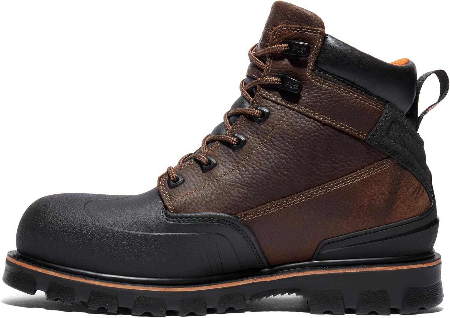 Timberland PRO Men’s 6 Inch Rigmaster XT Steel-Toe Waterproof Work Boot(Brown – 2024 New)