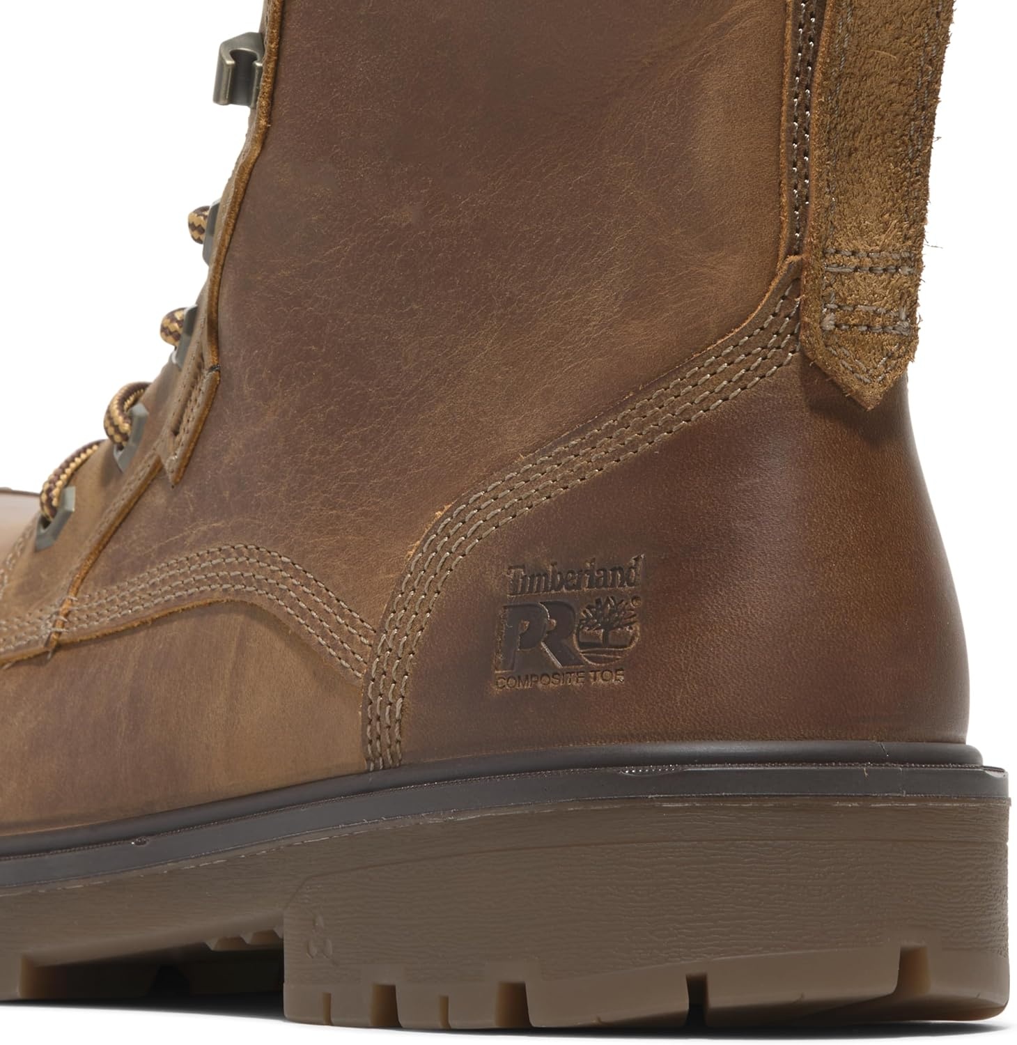 Timberland PRO Whitman 8 Inch Composite Safety Toe Waterproof(Copper Brown V1)