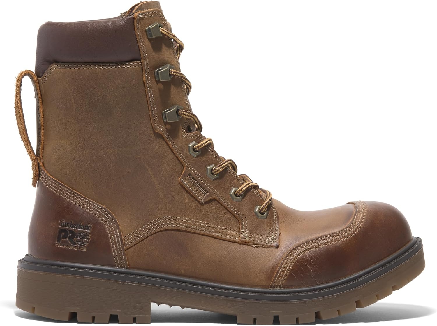 Timberland PRO Whitman 8 Inch Composite Safety Toe Waterproof(Copper Brown V1)