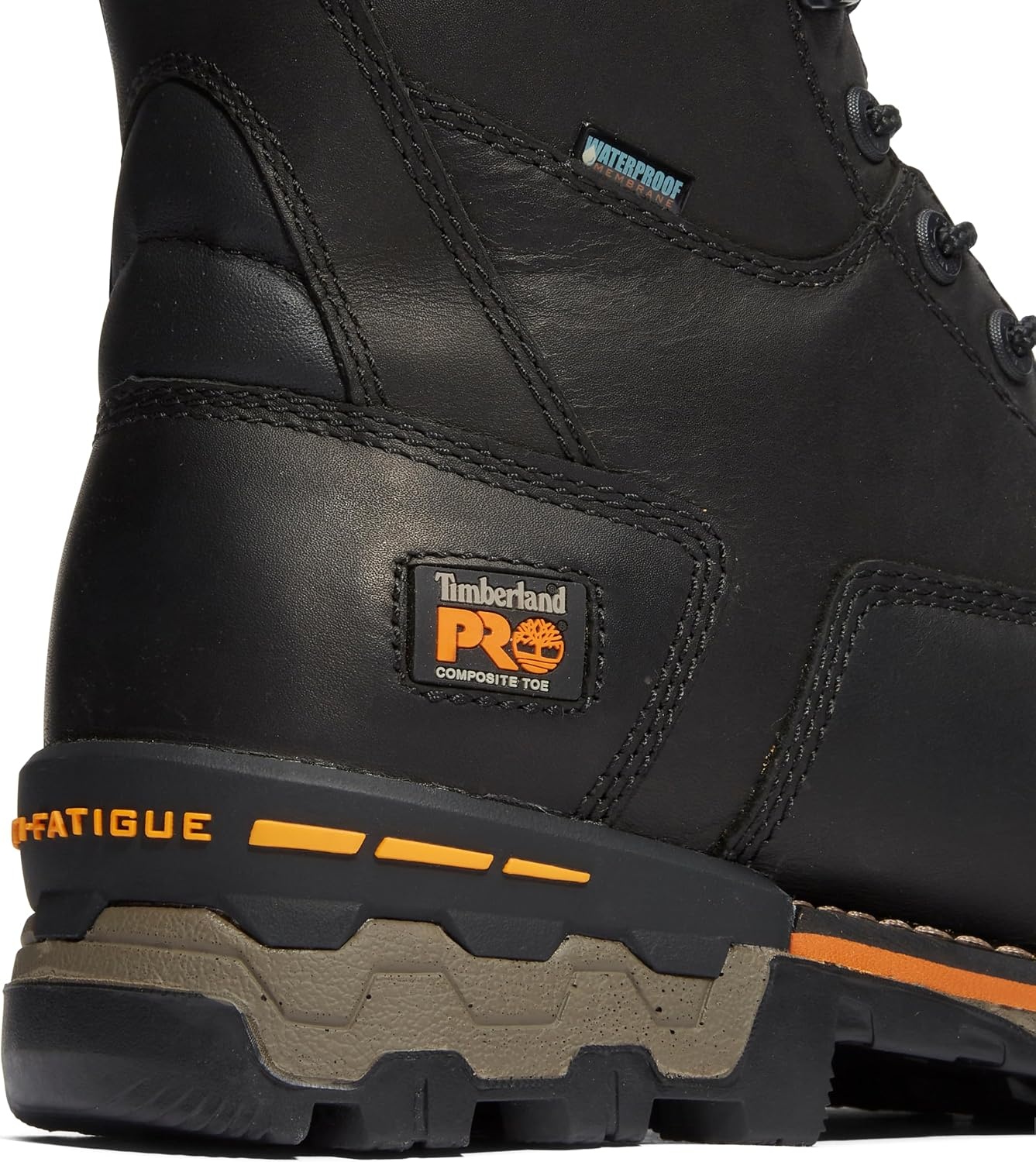 Timberland PRO Men’s Boondock 8″ Composite Toe Puncture Resistant Waterproof Industrial Boot(Black)