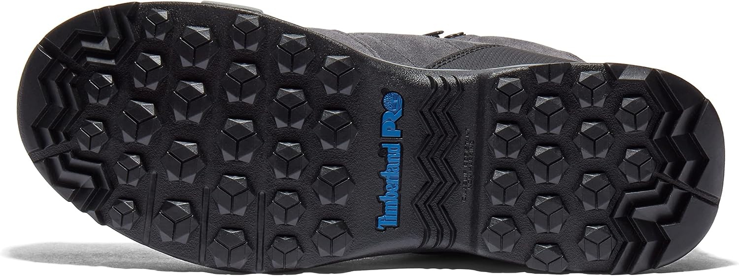 Timberland PRO Switchback LT 6 Inch Soft Toe Waterproof Industrial Work Hiker Boots(Grey/Blue)