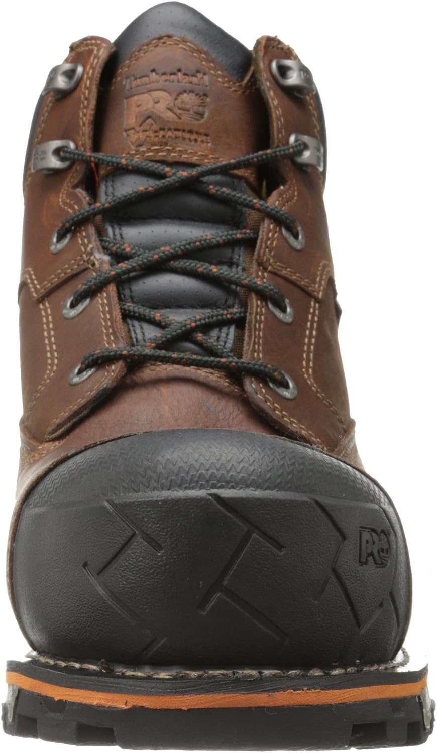 Timberland PRO Men’s Boondock 6 Inch Composite Safety Toe Waterproof Industrial Work Boot(Brown)
