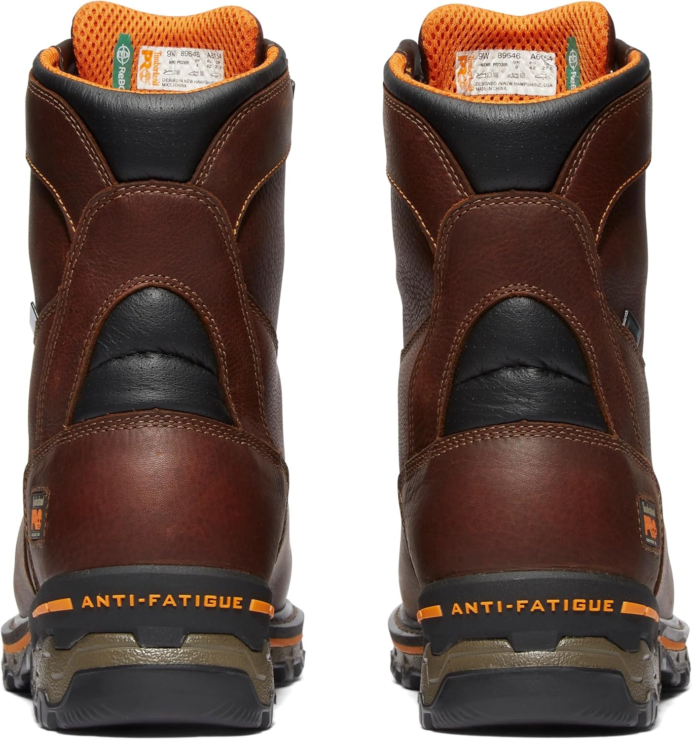 Timberland PRO Men’s Boondock 8″ Composite Toe Puncture Resistant Waterproof Industrial Boot(Brown)