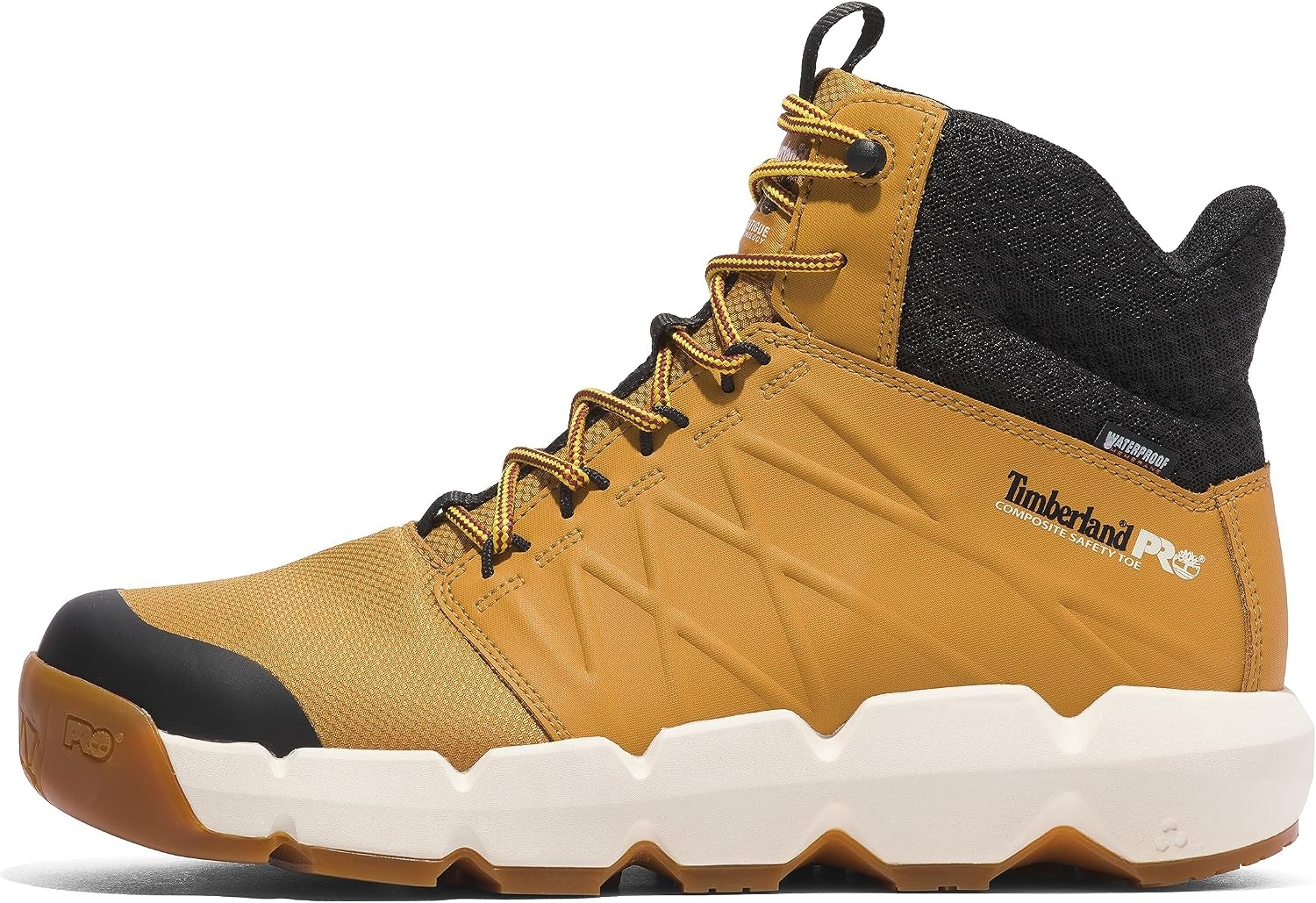Timberland PRO Men’s Morphix 6″ Composite Safety Toe Waterproof(Wheat V1)