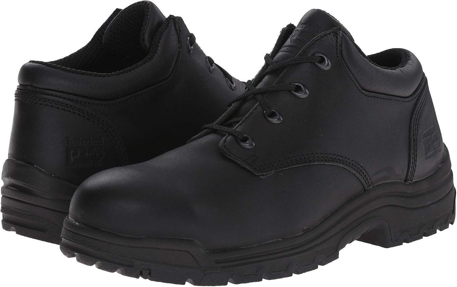 Timberland PRO Men’s Titan Oxford Alloy Safety Toe Industrial Shoes(Black V1)