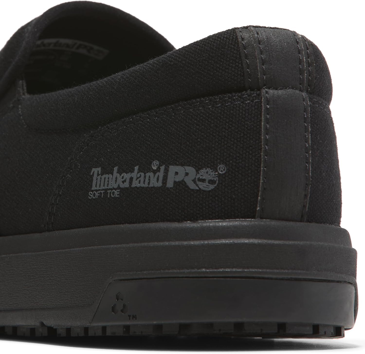Timberland PRO Men’s Burbank Slip-on Soft Toe Work Shoes(Black)